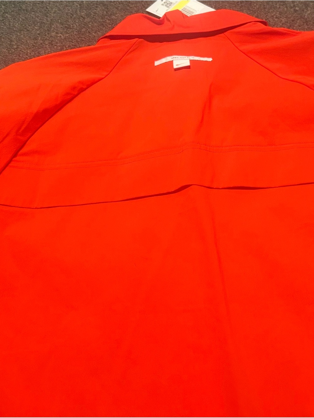 Nike Tomato-Red Button-Up Shirt/Jacket - Picture 8 of 9